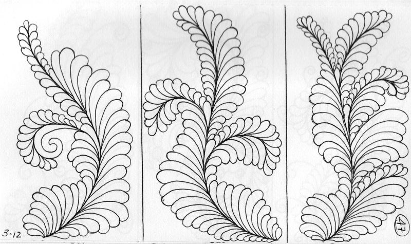 Узоры для филиграни из джута