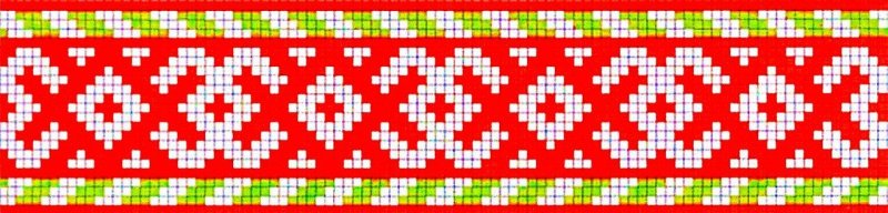 Коми-Пермяцкий национальный узор Ткачество