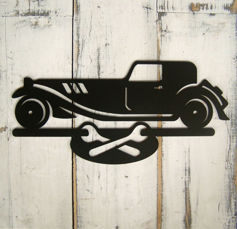 Наклейки на ворота автосервиса