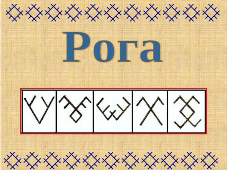 Элемент Коми орнамента чум