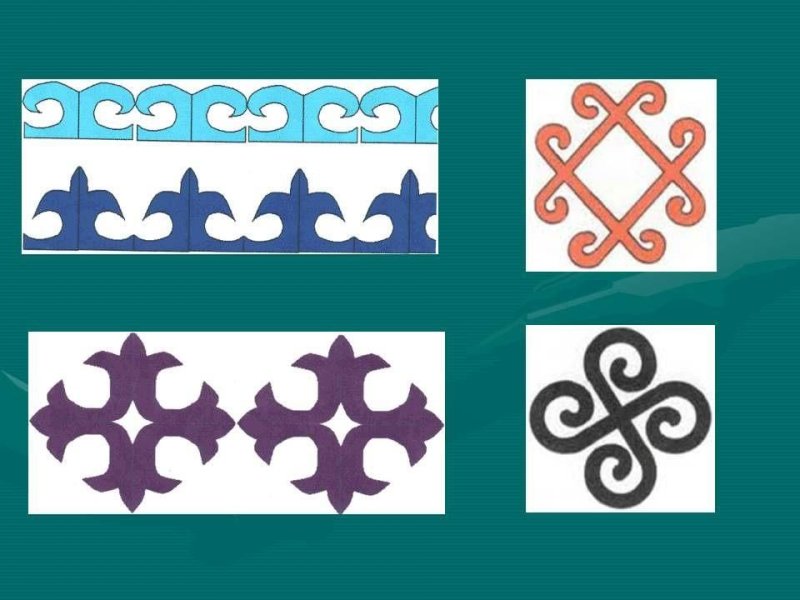 Башкирский узор орнамент Кускар