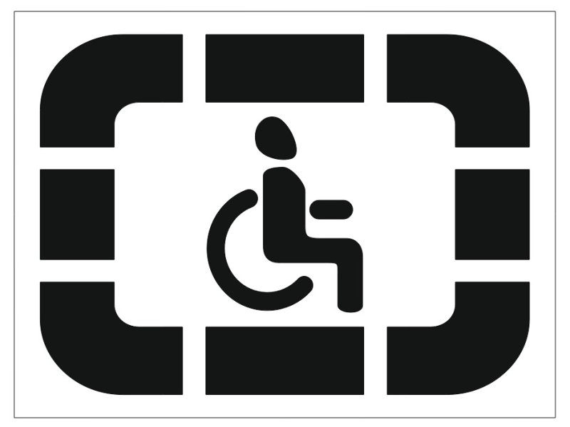 Знак инвалид номер