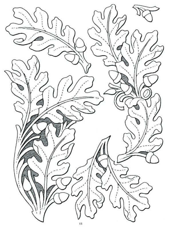 Трафареты для резьбы по дереву