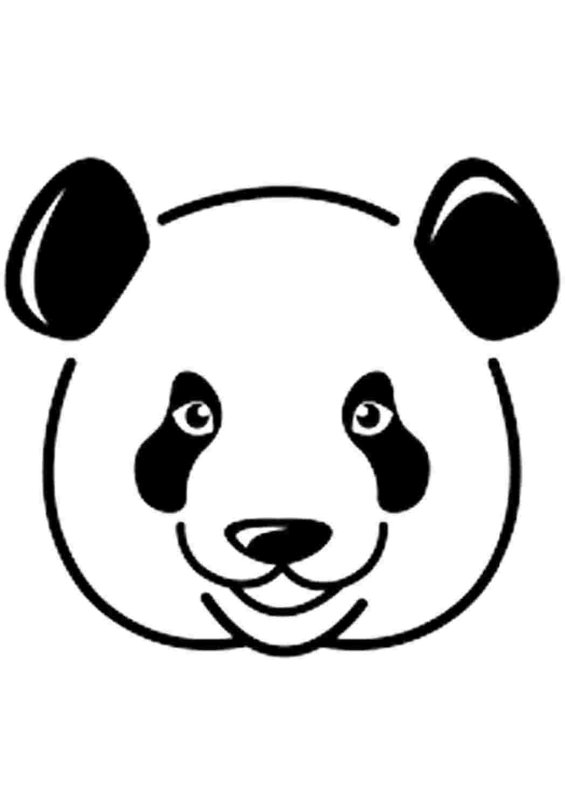 Мордочки животных раскраски для детей