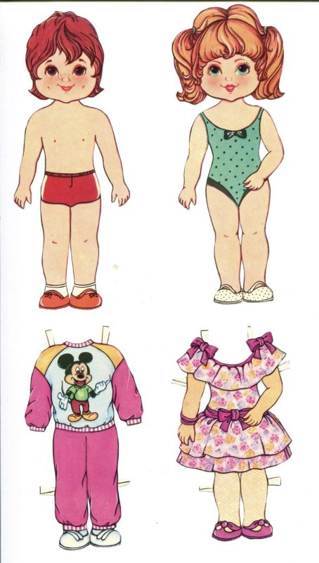 Бумажные куклы