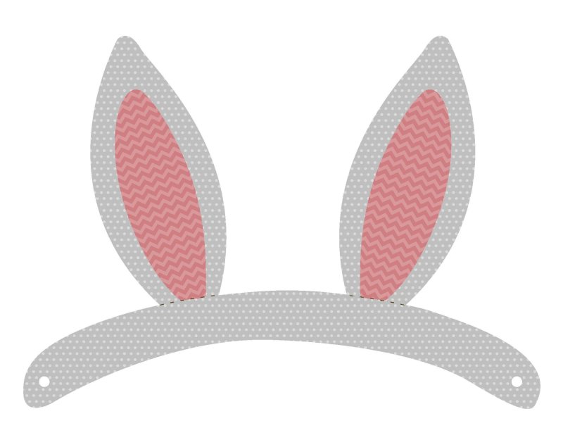 Уши зайца из бумаги