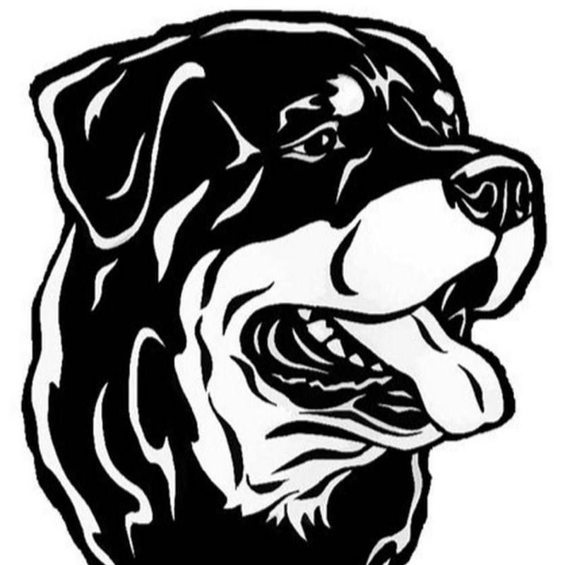 Собака векторный рисунок