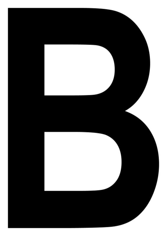 Буквы черного цвета