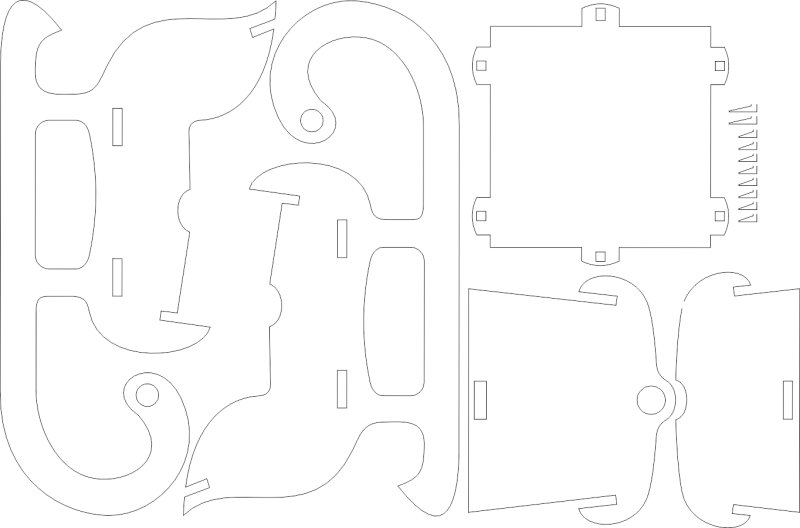 Санки из фанеры чертежи