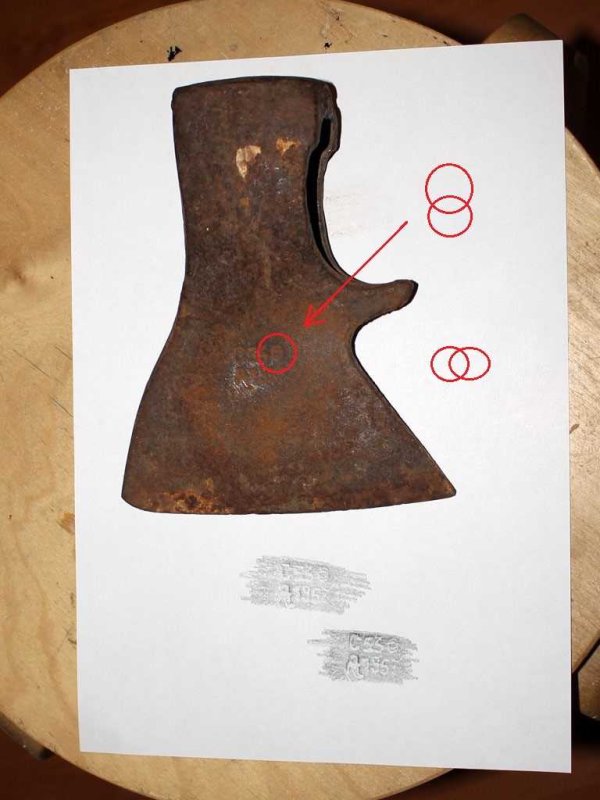 Топор чертеж