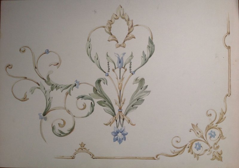 Альфрейная роспись Ренессанс