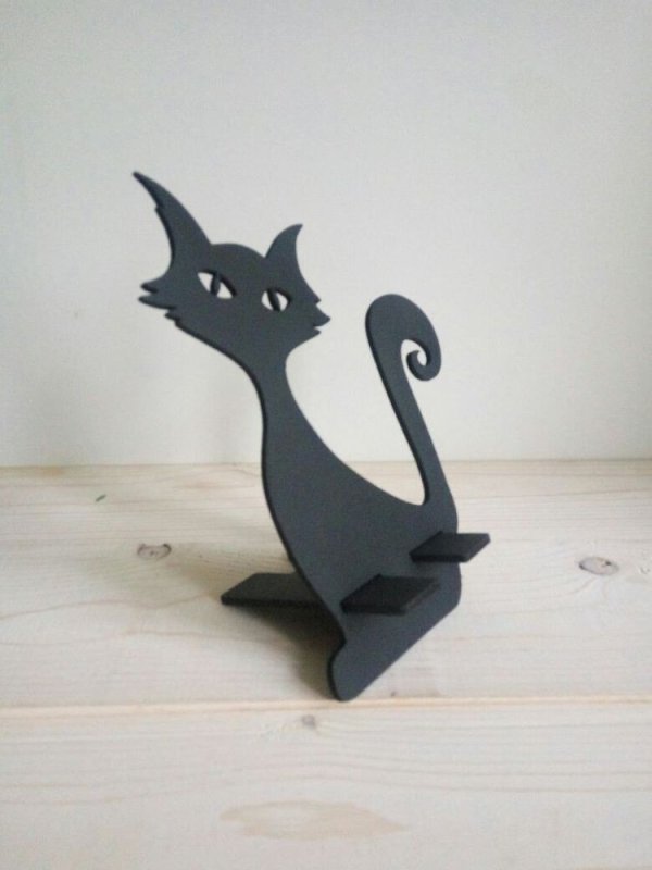 Подставка для телефона из фанеры