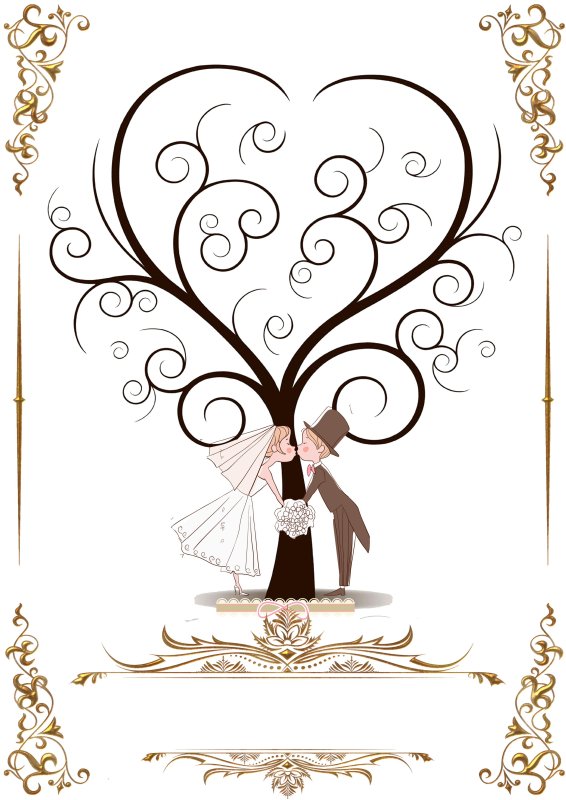 Дерево пожеланий на свадьбу