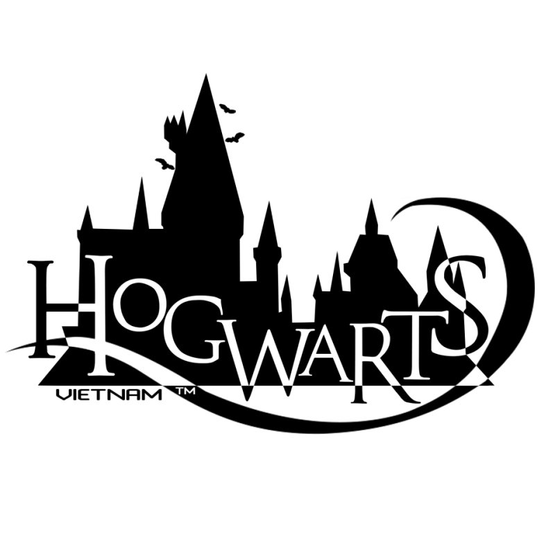 Очертания замка Хогвартс