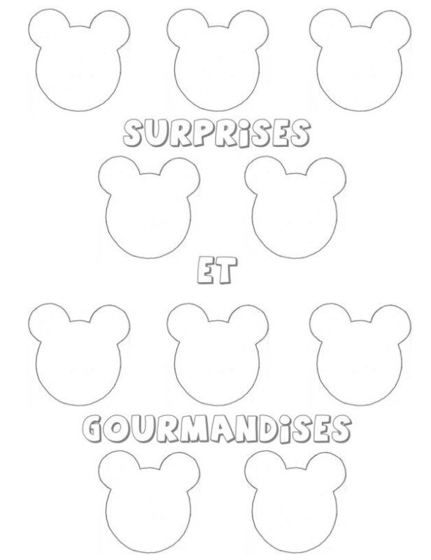 Трафарет для макаронс сердечки