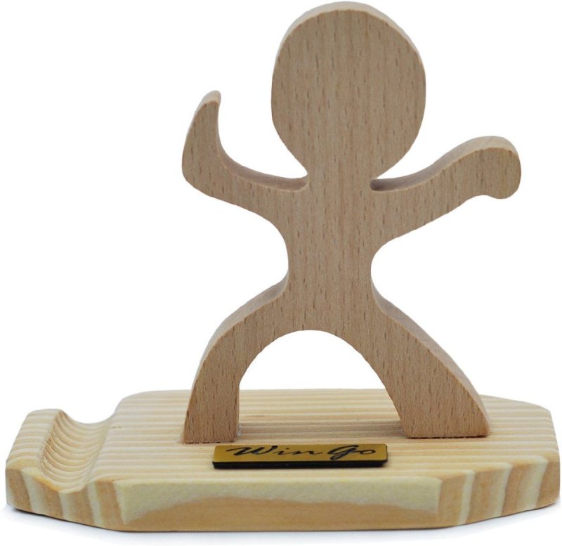 Деревянная подставка для телефона