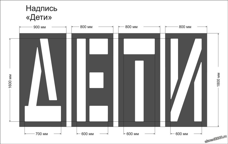 1.24.2 Дорожная разметка