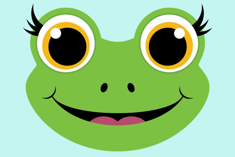 Маска "лягушка"