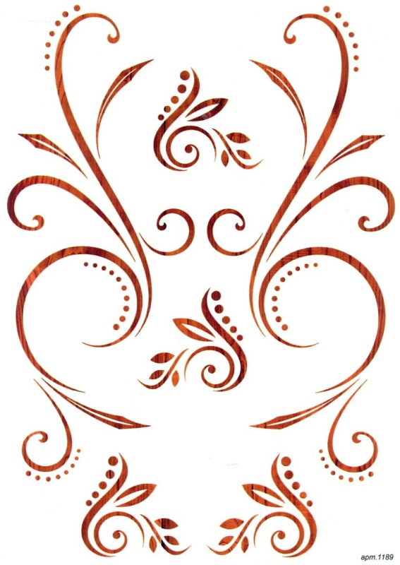 Завитушка декор