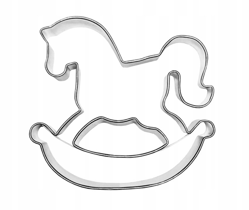 Лошадка качалка шаблон