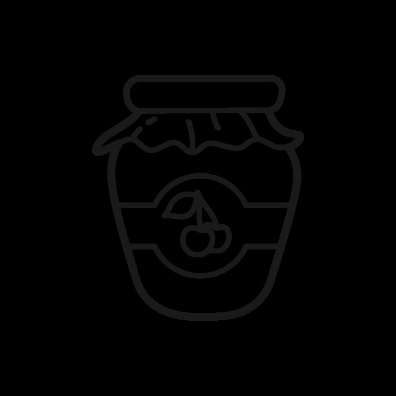 Банка с вареньем раскраска для детей