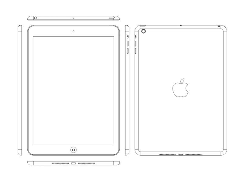 Айпад АИР 5 белый