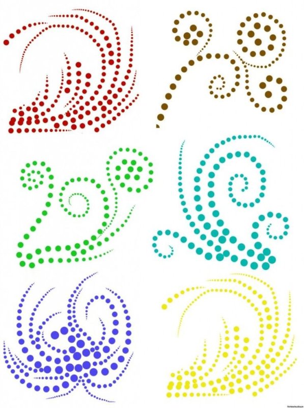 Узоры простые