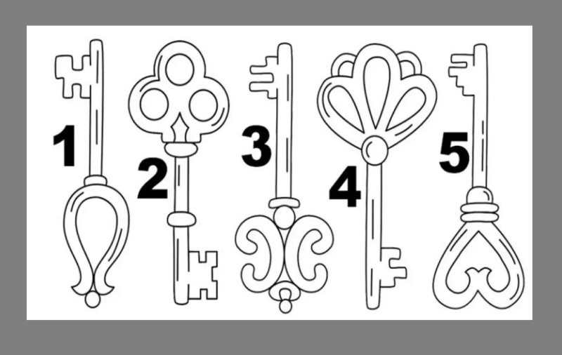 Ключ раскраска