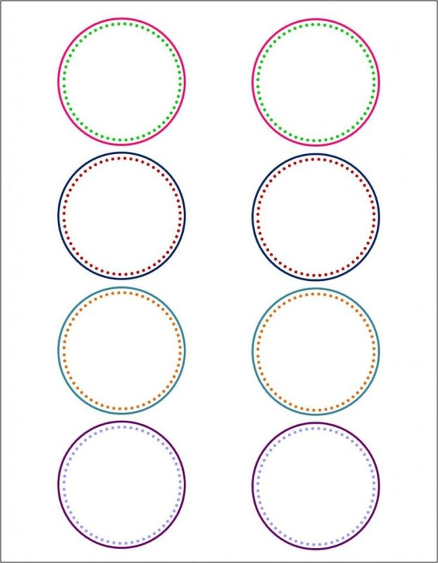 Круг для капкейков