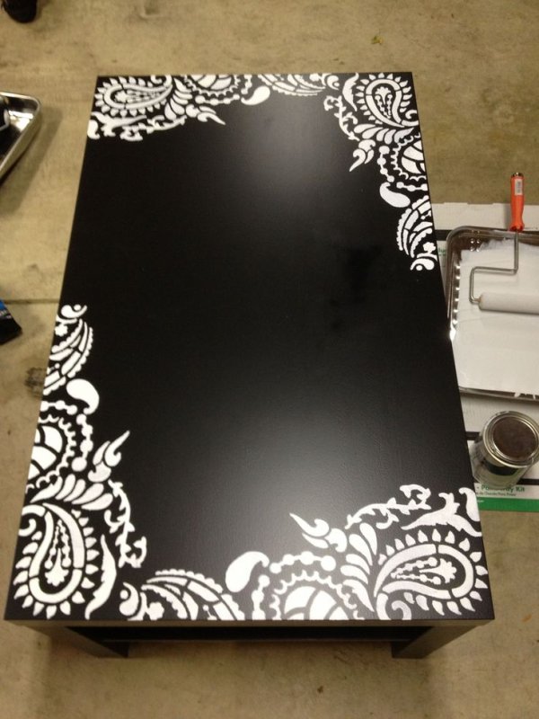 Трафареты для декора стола