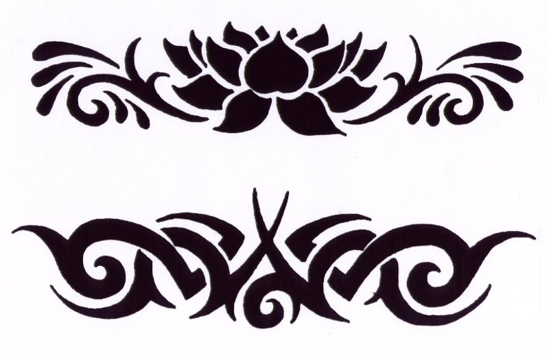 Растительный узор