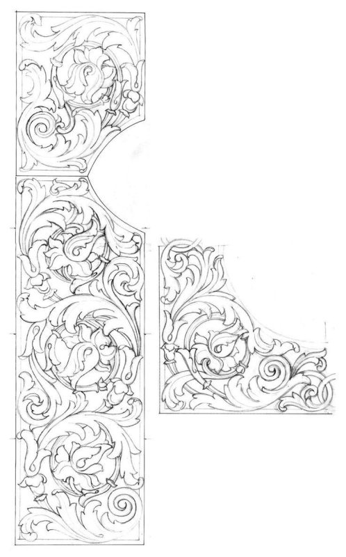 Орнаменты для резьбы по дереву