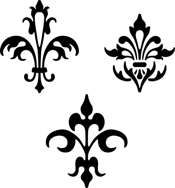 Трафарет узоры