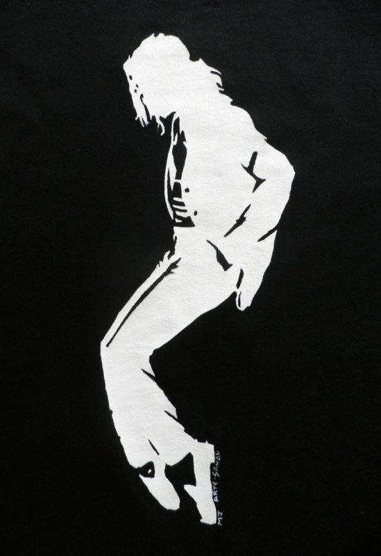 Майкл Джексон тень