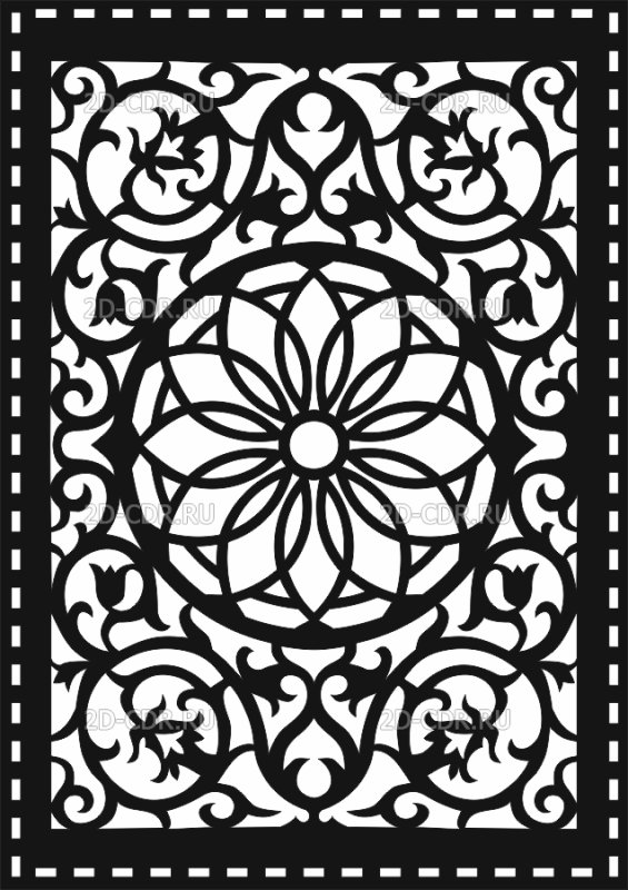 Вектор узоры для ЧПУ лазера решетка