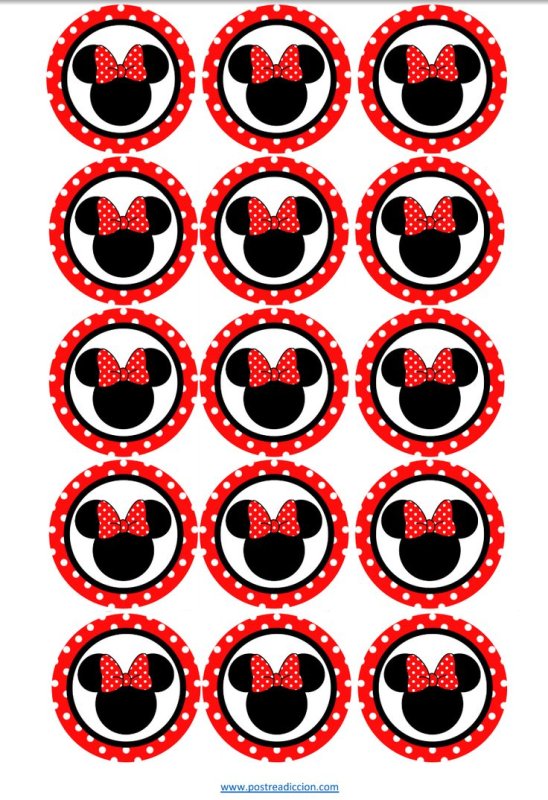 Топперы Минни Маус