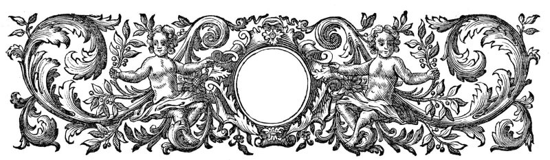 Картуш Барокко рококо