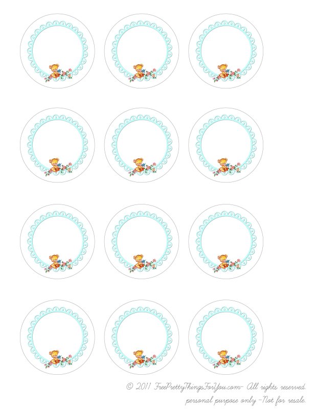 Шаблоны для капкейков маме