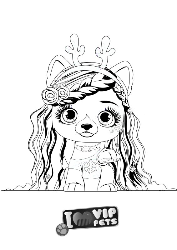 Вип петс собачки раскраски
