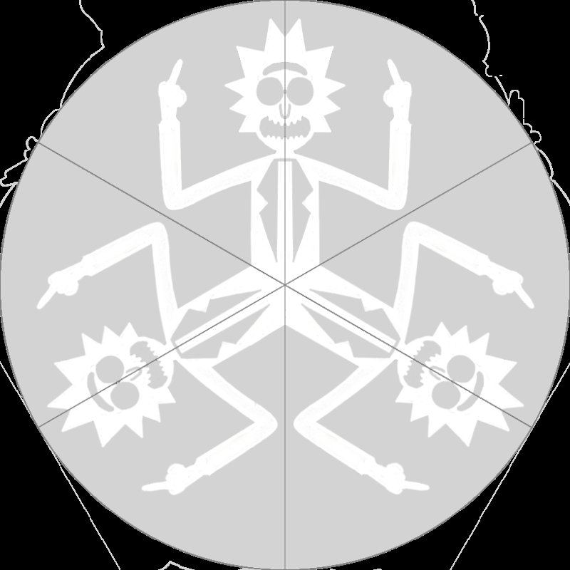 Снежинка в виде Звездных войн