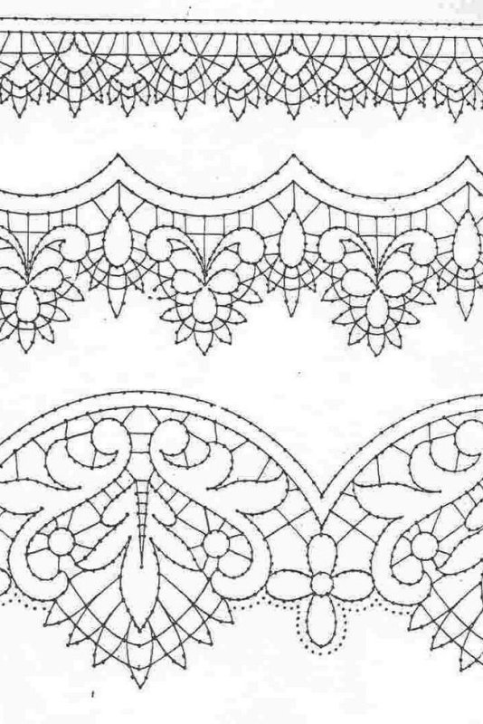 Кружева для рисования