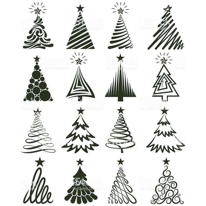 Стилизованная елка