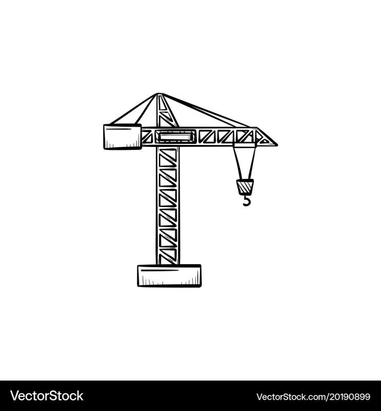 Кран строительный