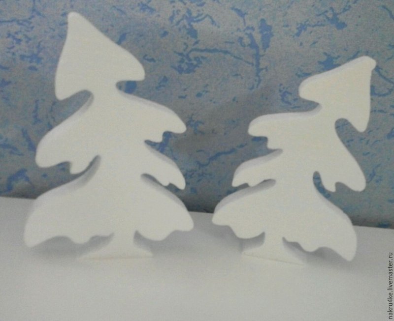 Елка из пенопласта своими руками