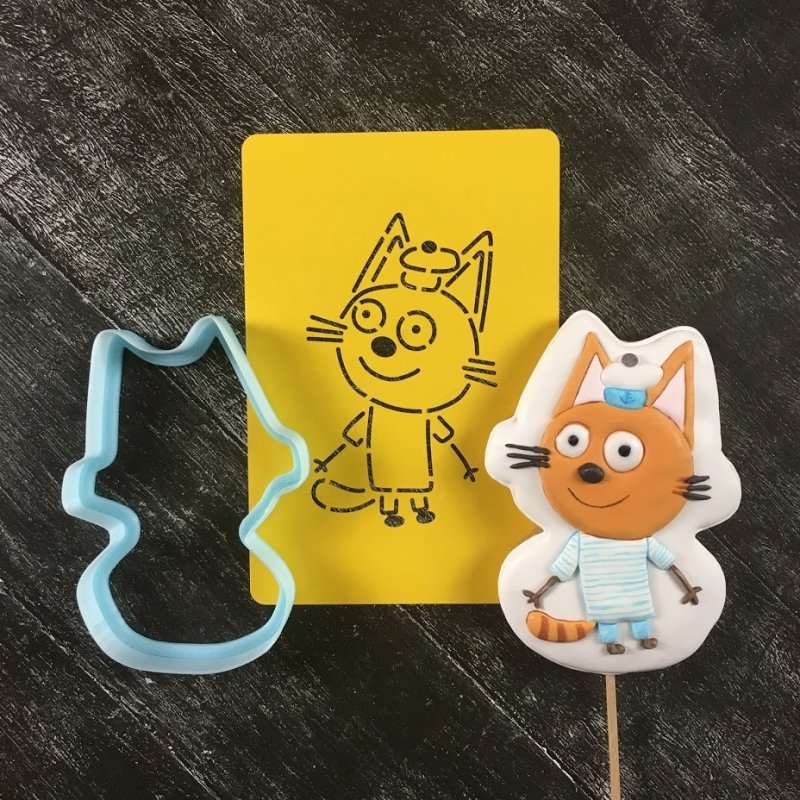 Формочки для пряников три кота