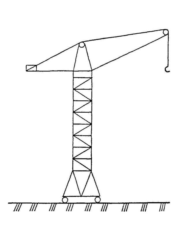 Рисование подъемный кран