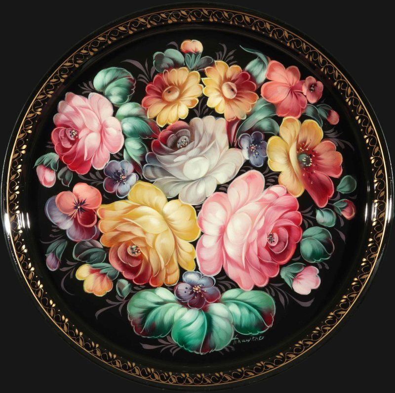 Жостовская роспись Жостовская роспись