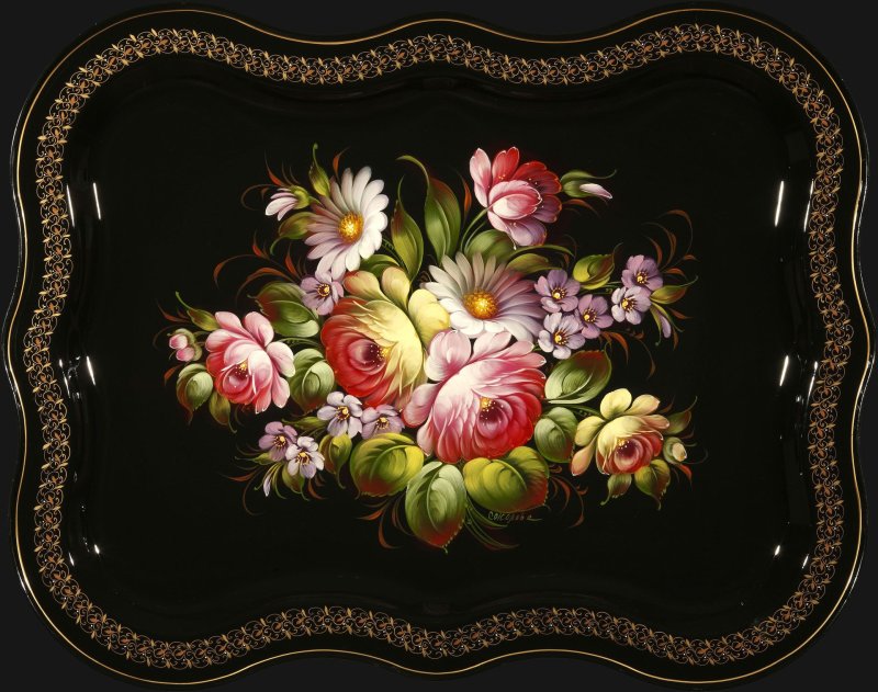 Жостовский поднос (Жостово)