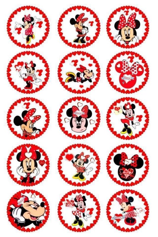 Сахарная печать для капкейков