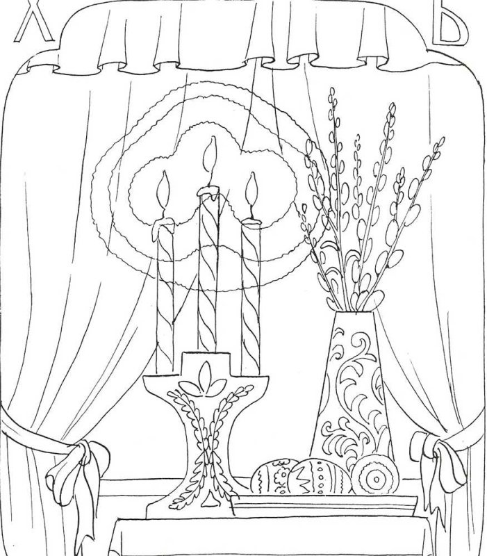 Православные раскраски для детей